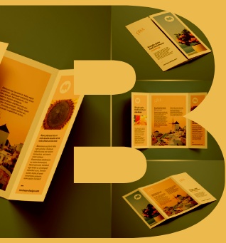 3D Brochure Design Concept for Corporate Branding in Dubai